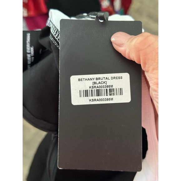 NWT killstar Women's Black Gothic Alternative Bethany Brutal Dress Size Medium - Picture 8 of 8